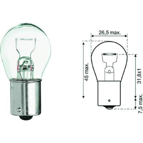 Gloeilamp, dagrijlicht Diederichs LID10047