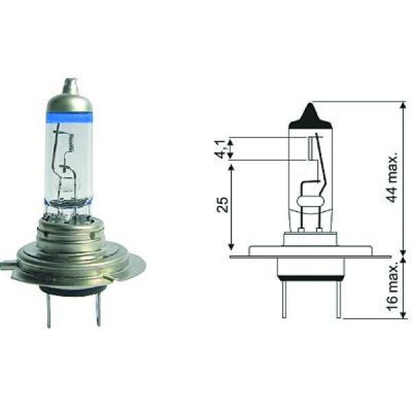 Gloeilamp, dagrijlicht Diederichs LID10066