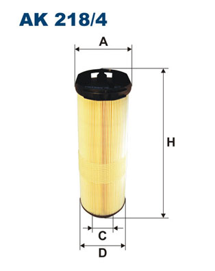 Luchtfilter Filtron AK 218/4