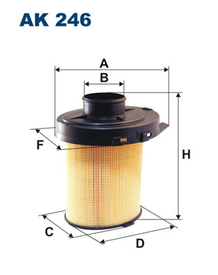 Luchtfilter Filtron AK 246