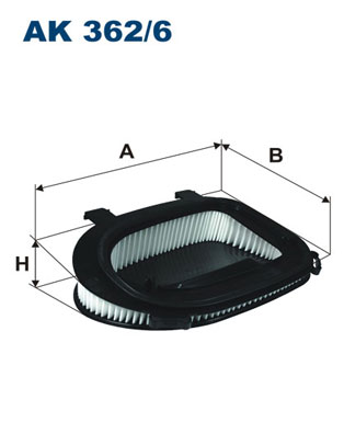 Luchtfilter Filtron AK 362/6