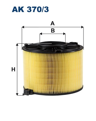 Luchtfilter Filtron AK 370/3