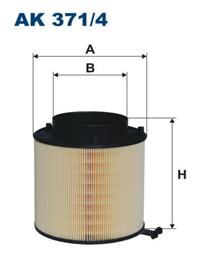 Luchtfilter Filtron AK 371/4