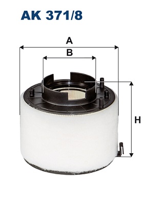 Luchtfilter Filtron AK 371/8