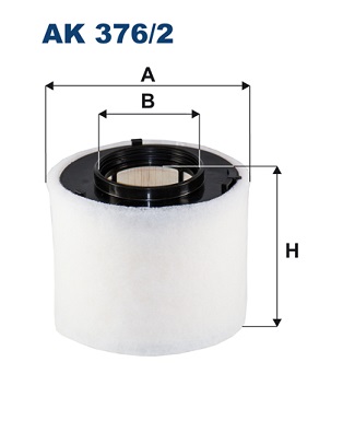 Luchtfilter Filtron AK 376/2