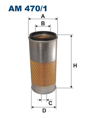 Luchtfilter Filtron AM 470/1