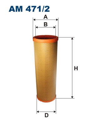 Oliefilter Filtron AM 471/2