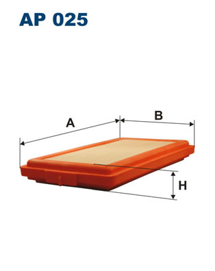 Luchtfilter Filtron AP 025