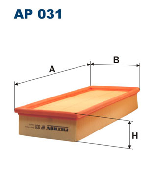 Luchtfilter Filtron AP 031