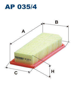 Luchtfilter Filtron AP 035/4