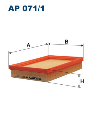 Luchtfilter Filtron AP 071/1