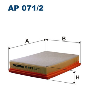 Luchtfilter Filtron AP 071/2