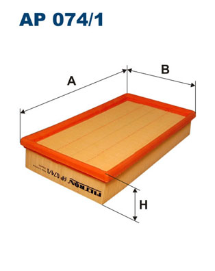 Luchtfilter Filtron AP 074/1