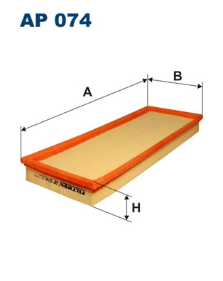Luchtfilter Filtron AP 074