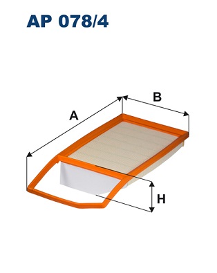 Luchtfilter Filtron AP 078/4