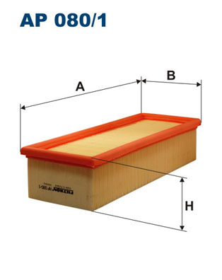 Luchtfilter Filtron AP 080/1