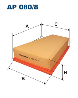 Luchtfilter Filtron AP 080/8
