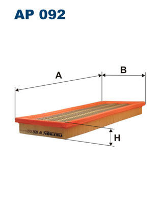 Luchtfilter Filtron AP 092