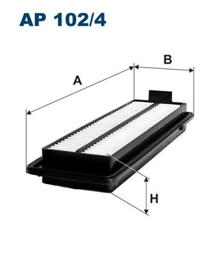 Luchtfilter Filtron AP 102/4