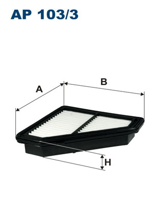 Luchtfilter Filtron AP 103/3