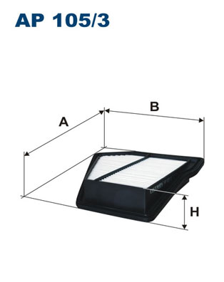 Luchtfilter Filtron AP 105/3