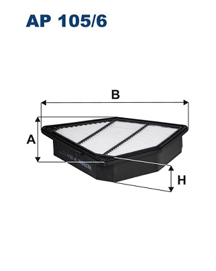 Luchtfilter Filtron AP 105/6