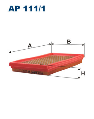 Luchtfilter Filtron AP 111/1