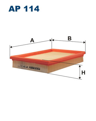 Luchtfilter Filtron AP 114