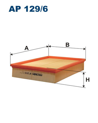 Luchtfilter Filtron AP 129/6