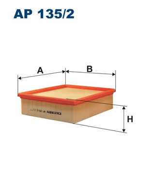 Luchtfilter Filtron AP 135/2