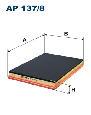 Luchtfilter Filtron AP 137/8