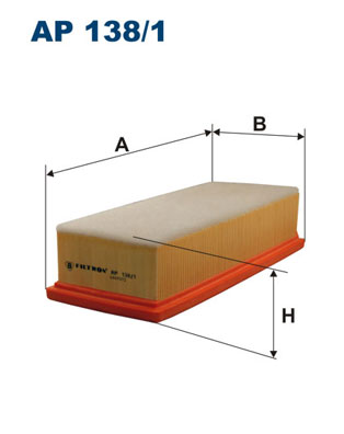 Luchtfilter Filtron AP 138/1