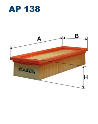 Luchtfilter Filtron AP 138