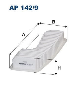 Luchtfilter Filtron AP 142/9