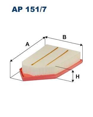 Luchtfilter Filtron AP 151/7