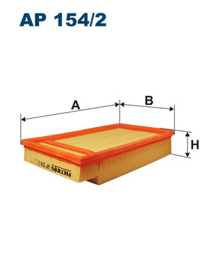 Luchtfilter Filtron AP 154/2