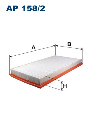 Luchtfilter Filtron AP 158/2