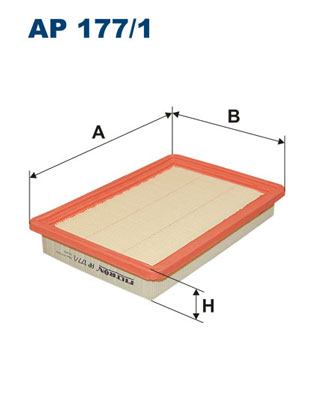 Luchtfilter Filtron AP 177/1