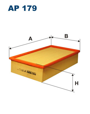 Luchtfilter Filtron AP 179