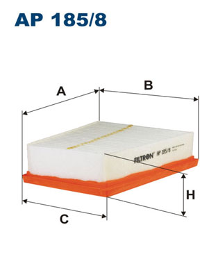 Luchtfilter Filtron AP 185/8