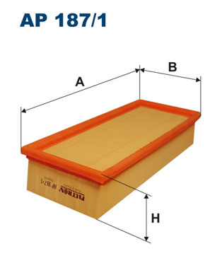 Luchtfilter Filtron AP 187/1