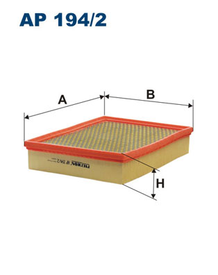 Luchtfilter Filtron AP 194/2