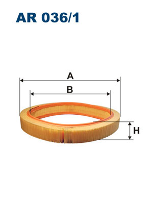 Luchtfilter Filtron AR 036/1