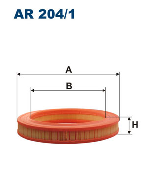 Luchtfilter Filtron AR 204/1