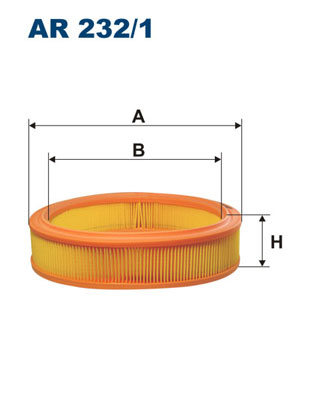 Luchtfilter Filtron AR 232/1