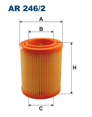 Luchtfilter Filtron AR 246/2