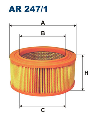 Luchtfilter Filtron AR 247/1