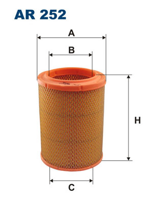 Luchtfilter Filtron AR 252