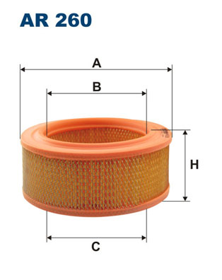 Luchtfilter Filtron AR 260
