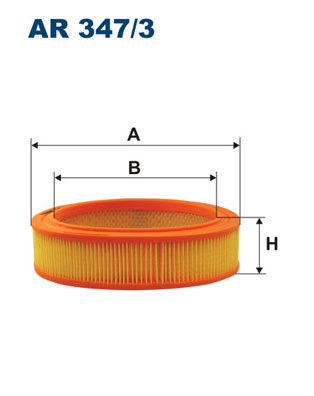 Luchtfilter Filtron AR 347/3